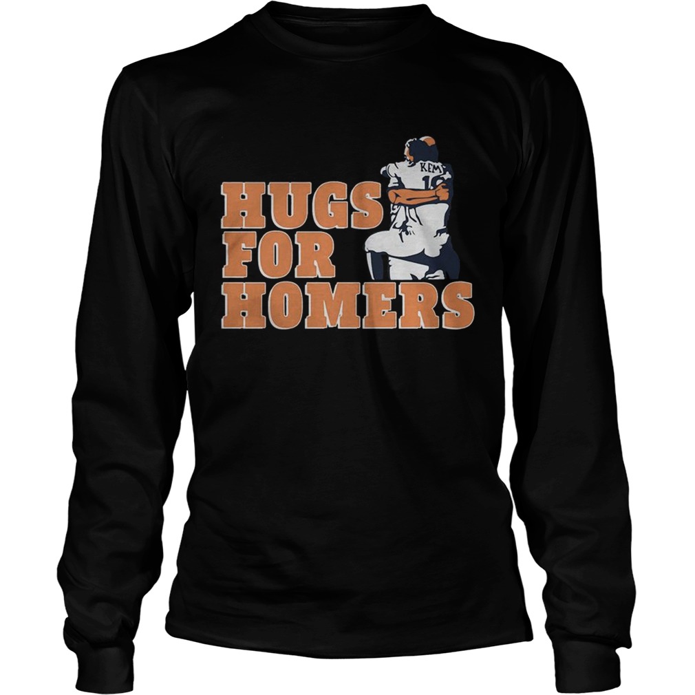 Tony Kemp And Evan Gattis Hug For Homers Shirt LongSleeve