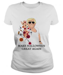 Trump Bae Make Halloween Great Again Shirt Classic Ladies