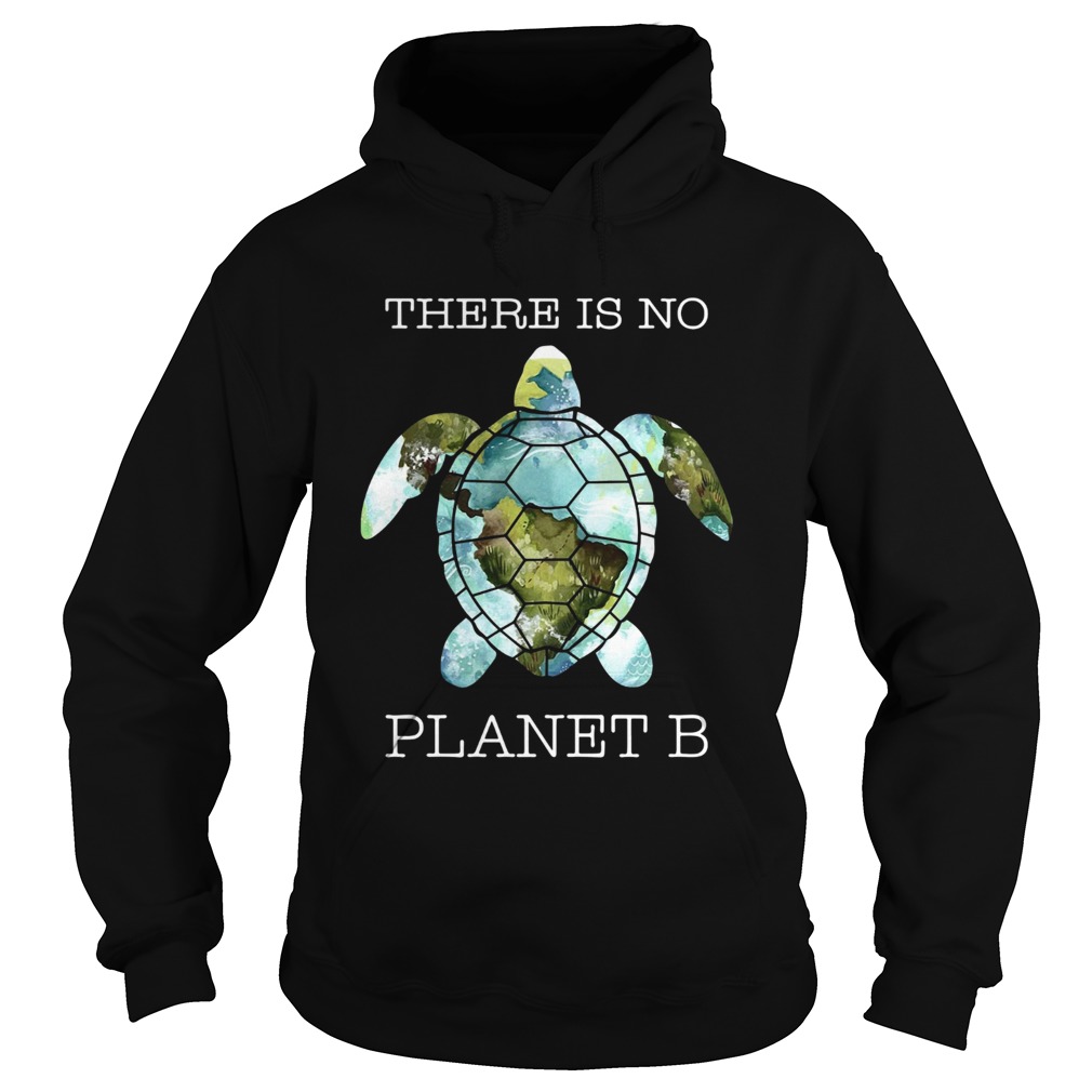 Turtle there is no planet B earth Hoodie