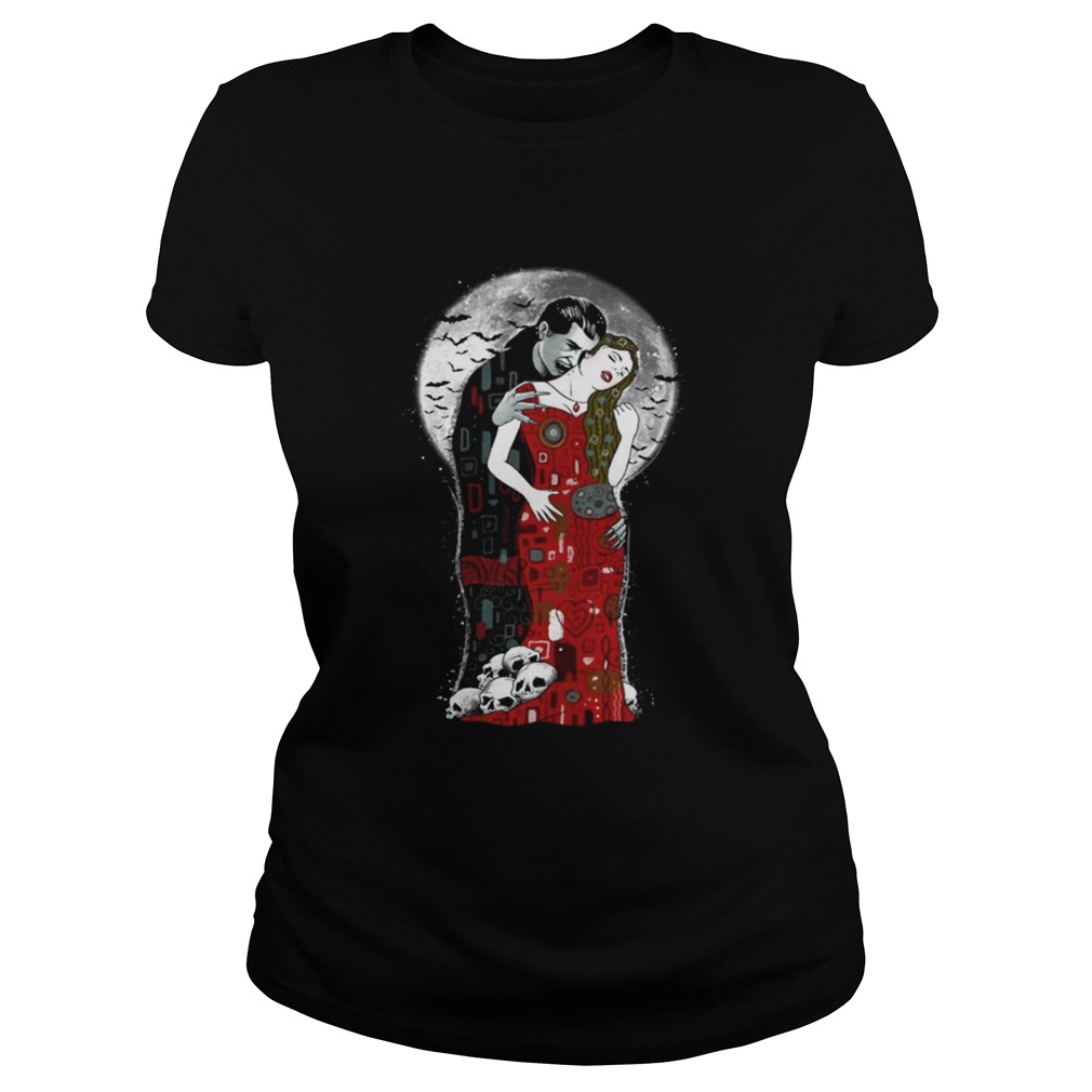 Vampires kiss shier womens t Classic Ladies