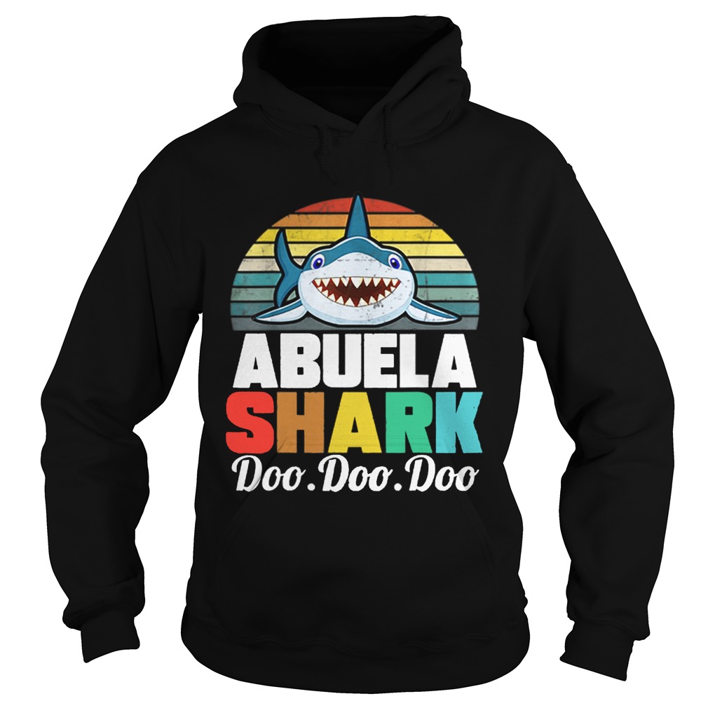 Vintage Abuela Shark Doo Doo Doo Hoodie