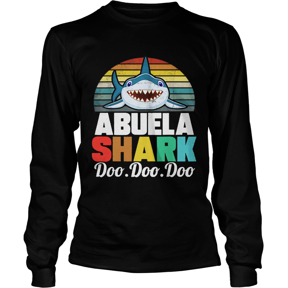 Vintage Abuela Shark Doo Doo Doo LongSleeve