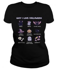 Why I Love Halloween Emoji Collection  Classic Ladies