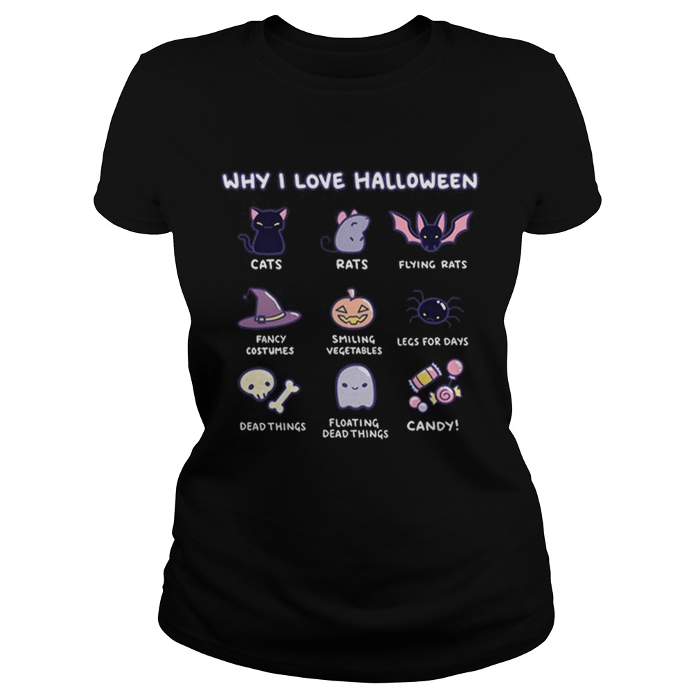 Why I Love Halloween Emoji Collection Classic Ladies