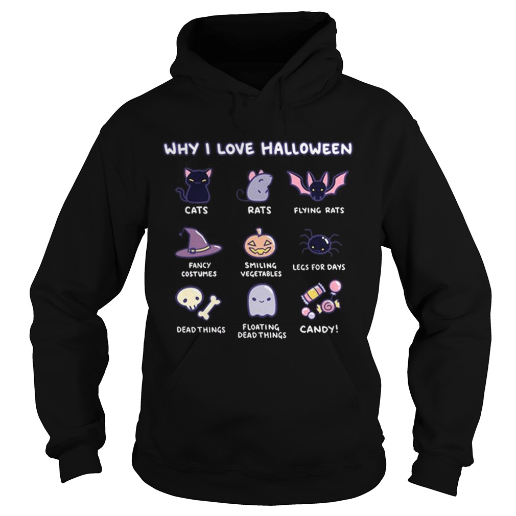 Why I Love Halloween Emoji Collection Hoodie