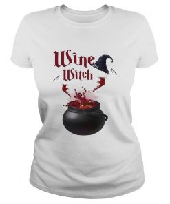 Wine Witch Halloween  Classic Ladies