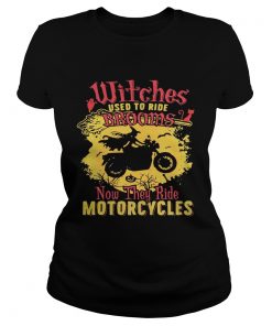 Witches used to ride brooms now they ride motorcycles  Classic Ladies