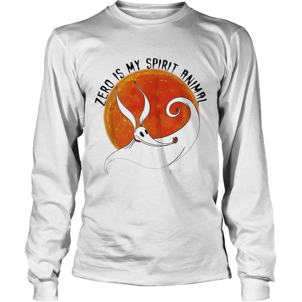 Zero is my spirit animal Halloween moon LongSleeve