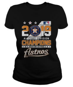 2019 Al west division Champions Houston Astros  Classic Ladies