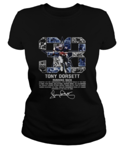 38 Tony Dorsett running back Dallas Cows signature  Classic Ladies