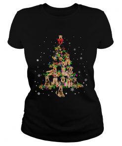 Airedale Terrier Light Christmas tree  Classic Ladies