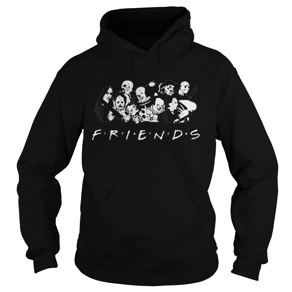 All Halloween Characters Friends Hoodie