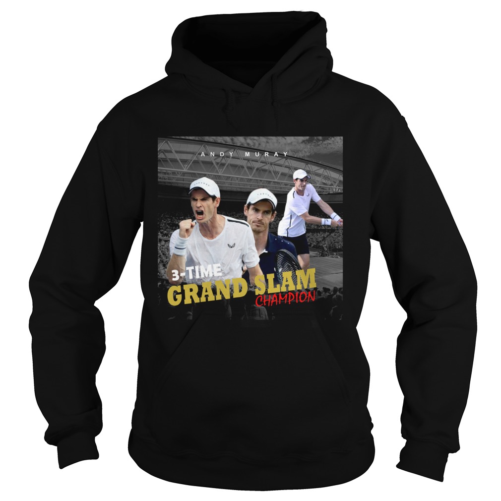 Andy Murray 3 time Grand Slam champion Hoodie