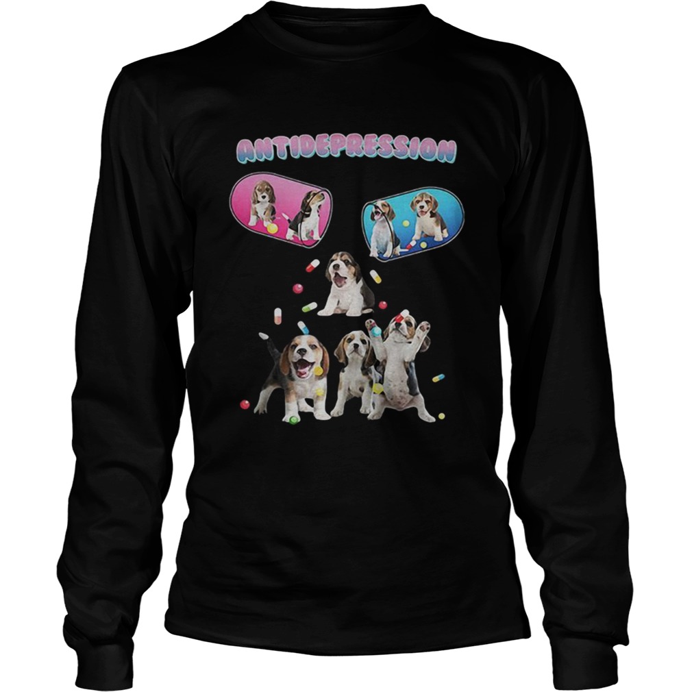 Antidepression cute beagles dogs LongSleeve