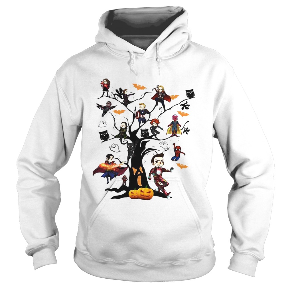 Avengers halloween tree Hoodie