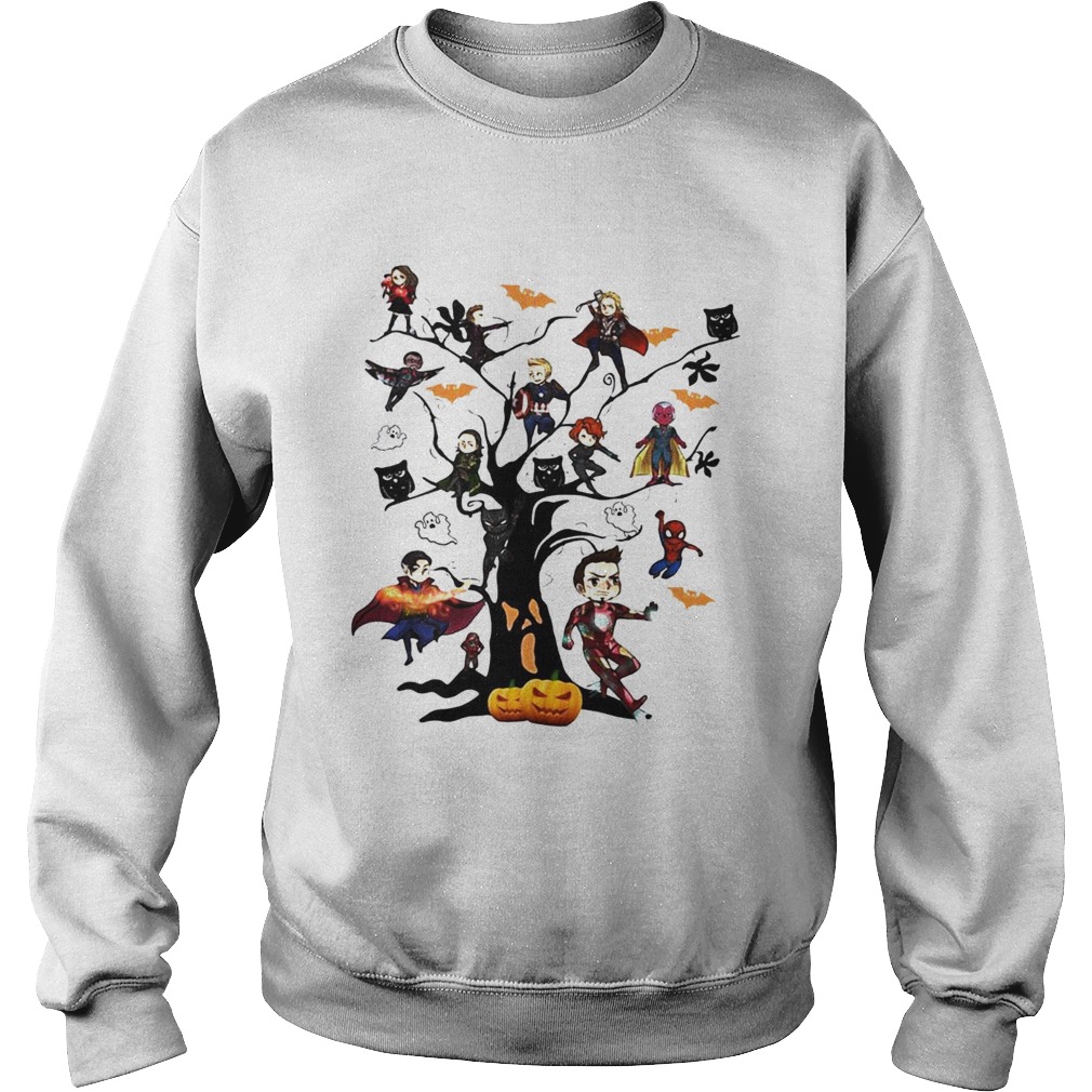 Avengers halloween tree Sweatshirt