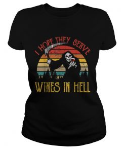 Awesome Vintage I Hope They Serve Wines In Hell Halloween Costume  Classic Ladies