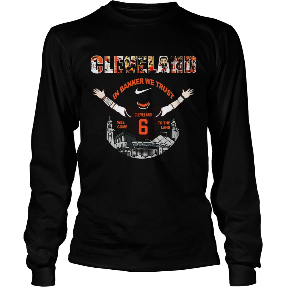 Baker Mayfield Player Cleveland Browns NFL 2019 LongSleeve