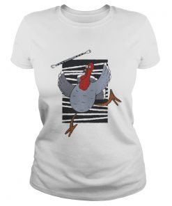 Baton Twirling Thanksgiving Turkey Shirt Classic Ladies