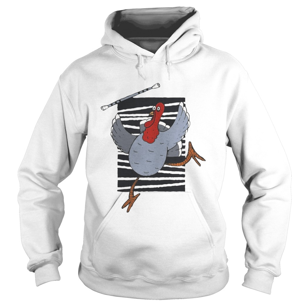 Baton Twirling Thanksgiving Turkey Shirt Hoodie