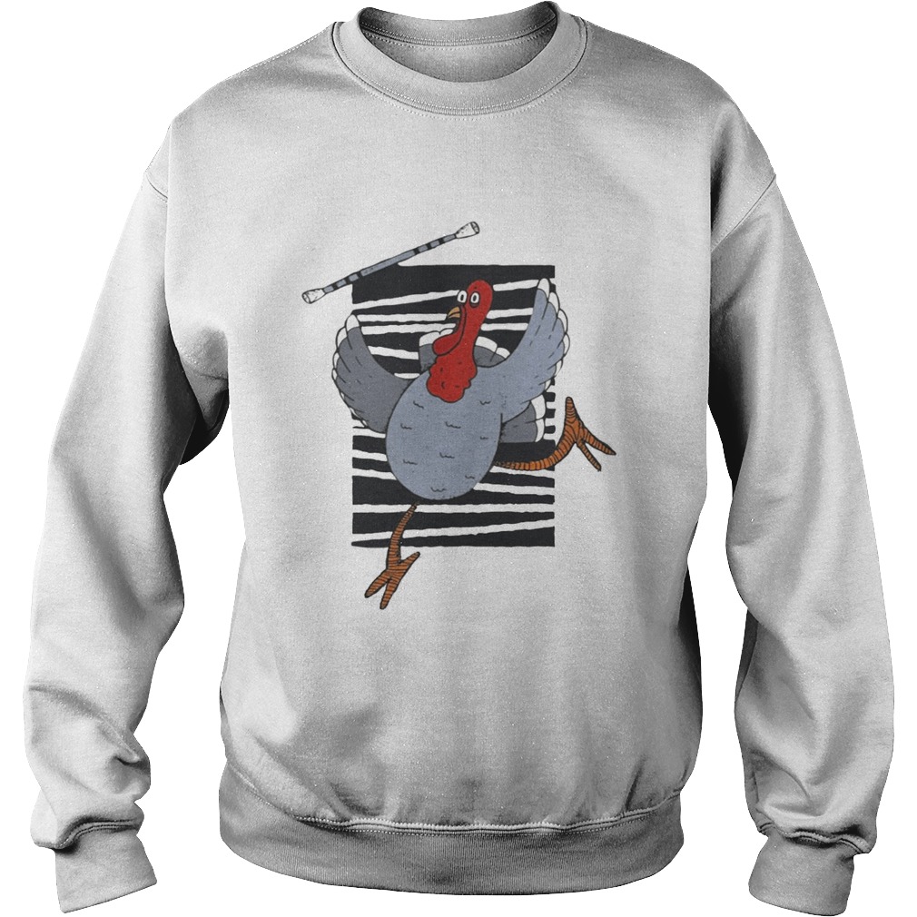 Baton Twirling Thanksgiving Turkey Shirt Sweatshirt