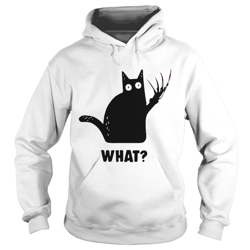 Black Cat Freddy Krueger what Hoodie