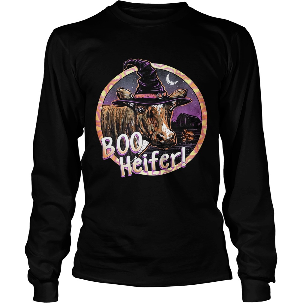 Boo heifer witch Halloween LongSleeve