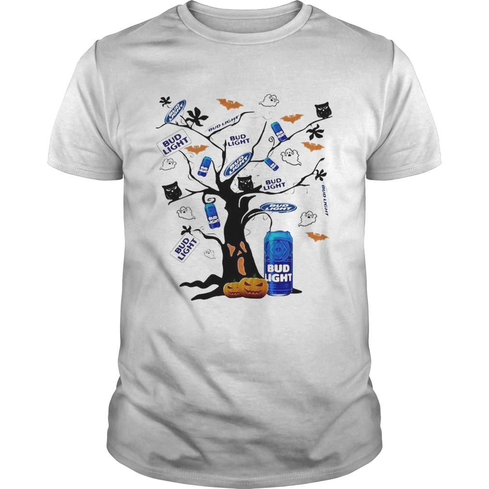 Bud Light Tree Halloween shirt