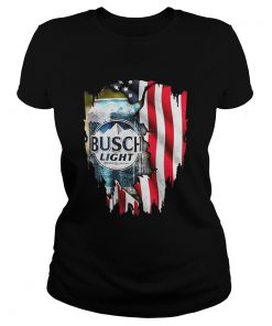 Busch Light beer American flag  Classic Ladies