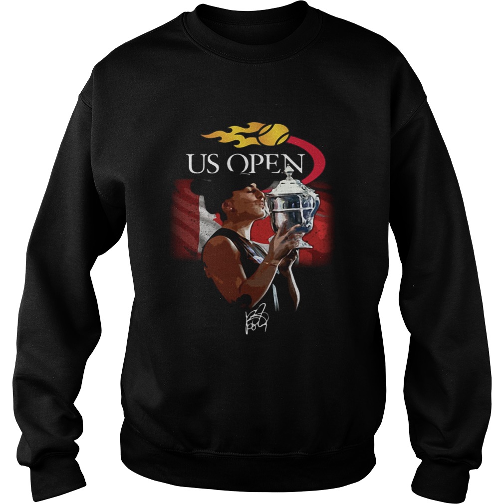 Canadas Bianca Andreescu US open signature Sweatshirt