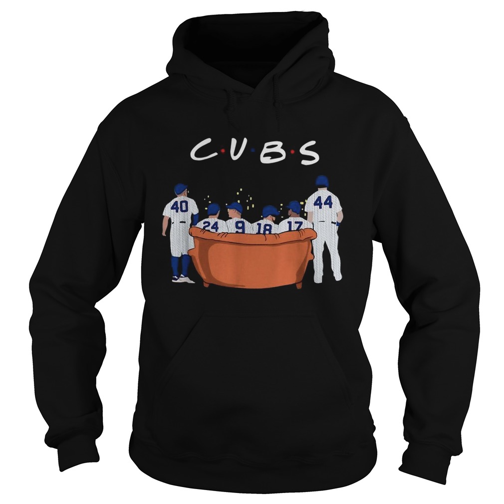 Chicago Cubs Friends TV Show Hoodie