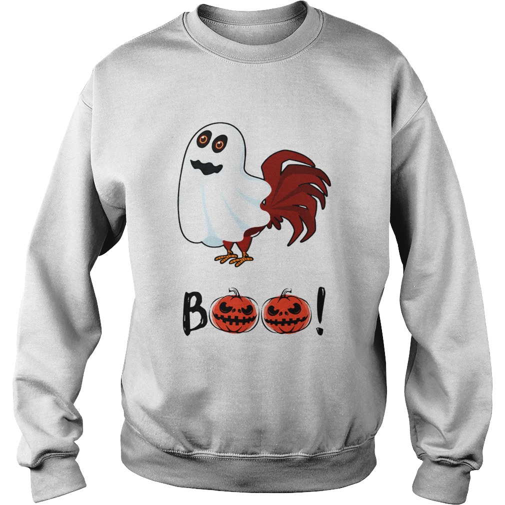 Chicken Boo Halloween Sweatshirt