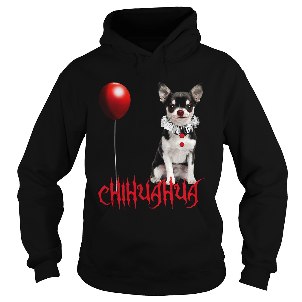 Chihuahua Dog Pennywise Halloween Hoodie