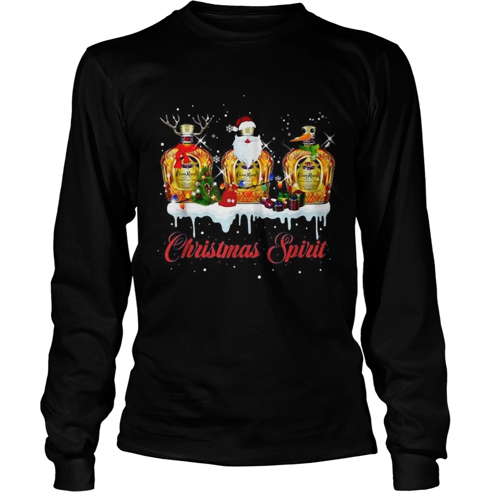 Christmas spirit Crown Royal Whisky LongSleeve