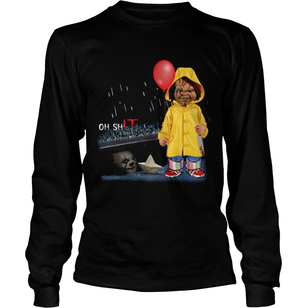 Chucky Georgie Denbrough oh shit IT LongSleeve