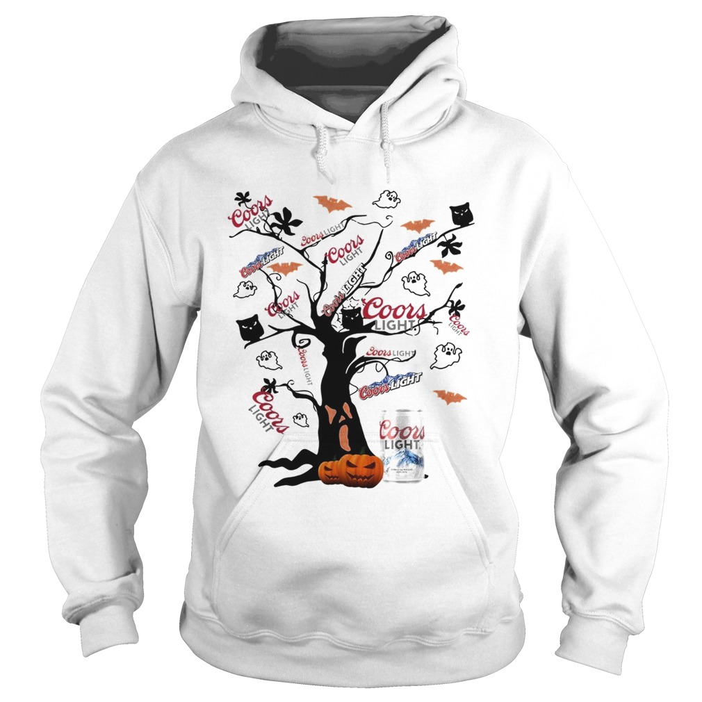 Coors Light beer tree Halloween Hoodie