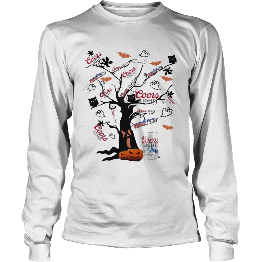 Coors Light beer tree Halloween LongSleeve