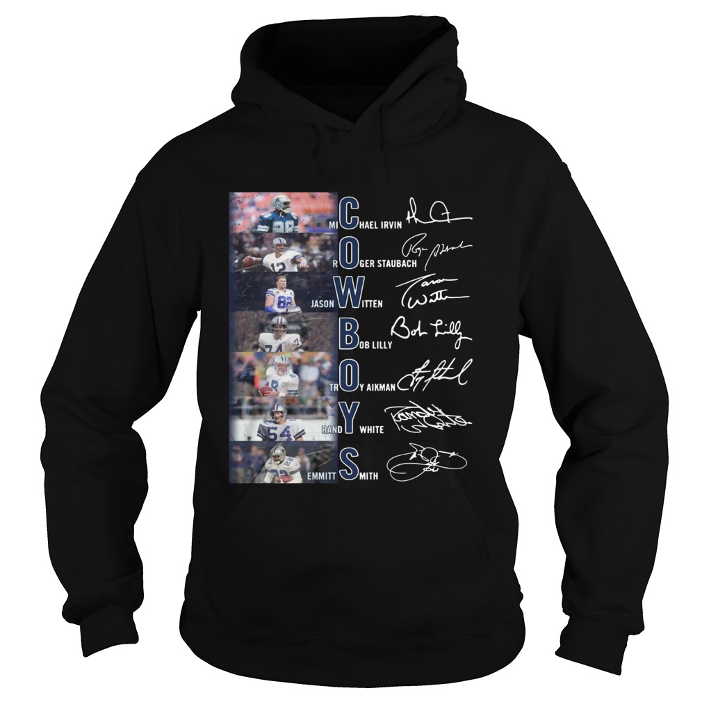 Cowboys Michael Irvin Roger Staubach Jason Witten Bob Lilly Troy Aikman Randy White Emmitt Smith sh Hoodie