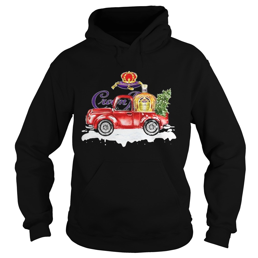 Crown Royal Whisky christmas truck Hoodie