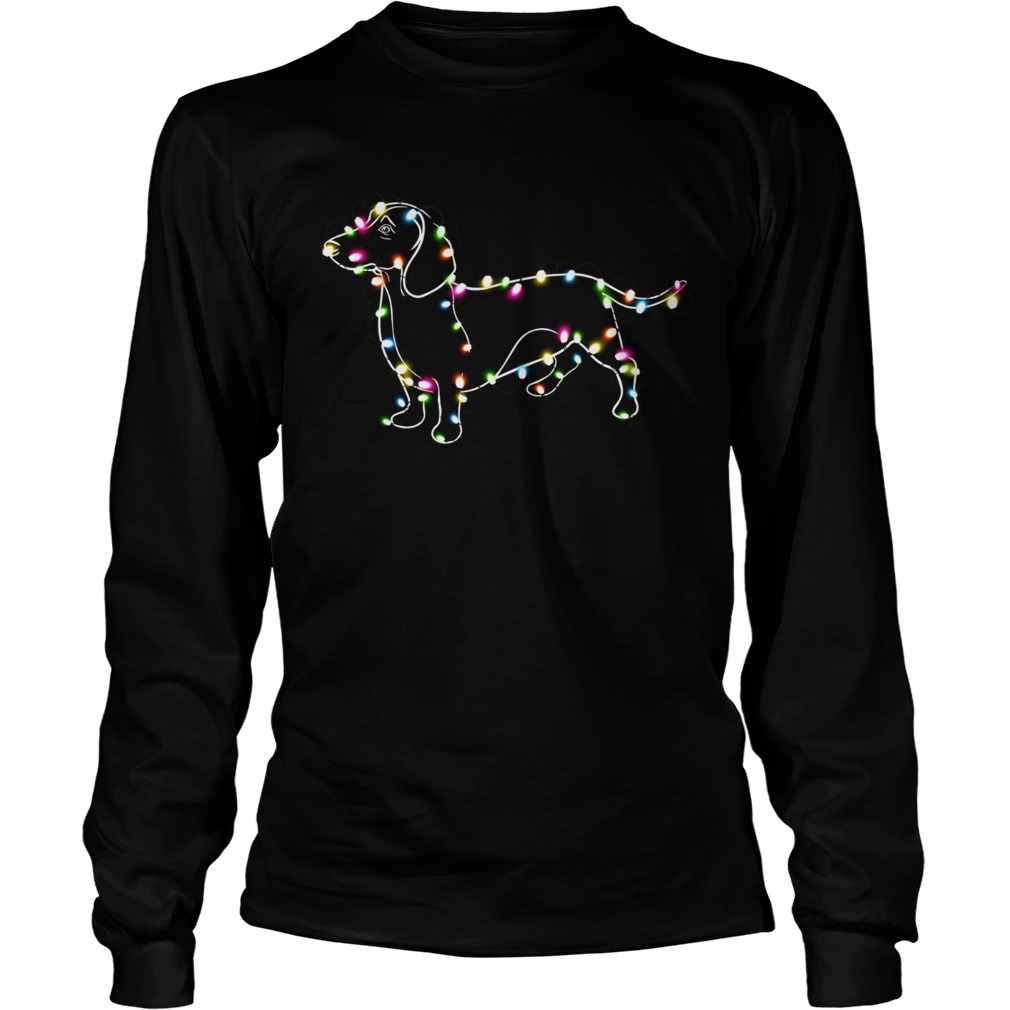 Dachshund Light Christmas  LongSleeve