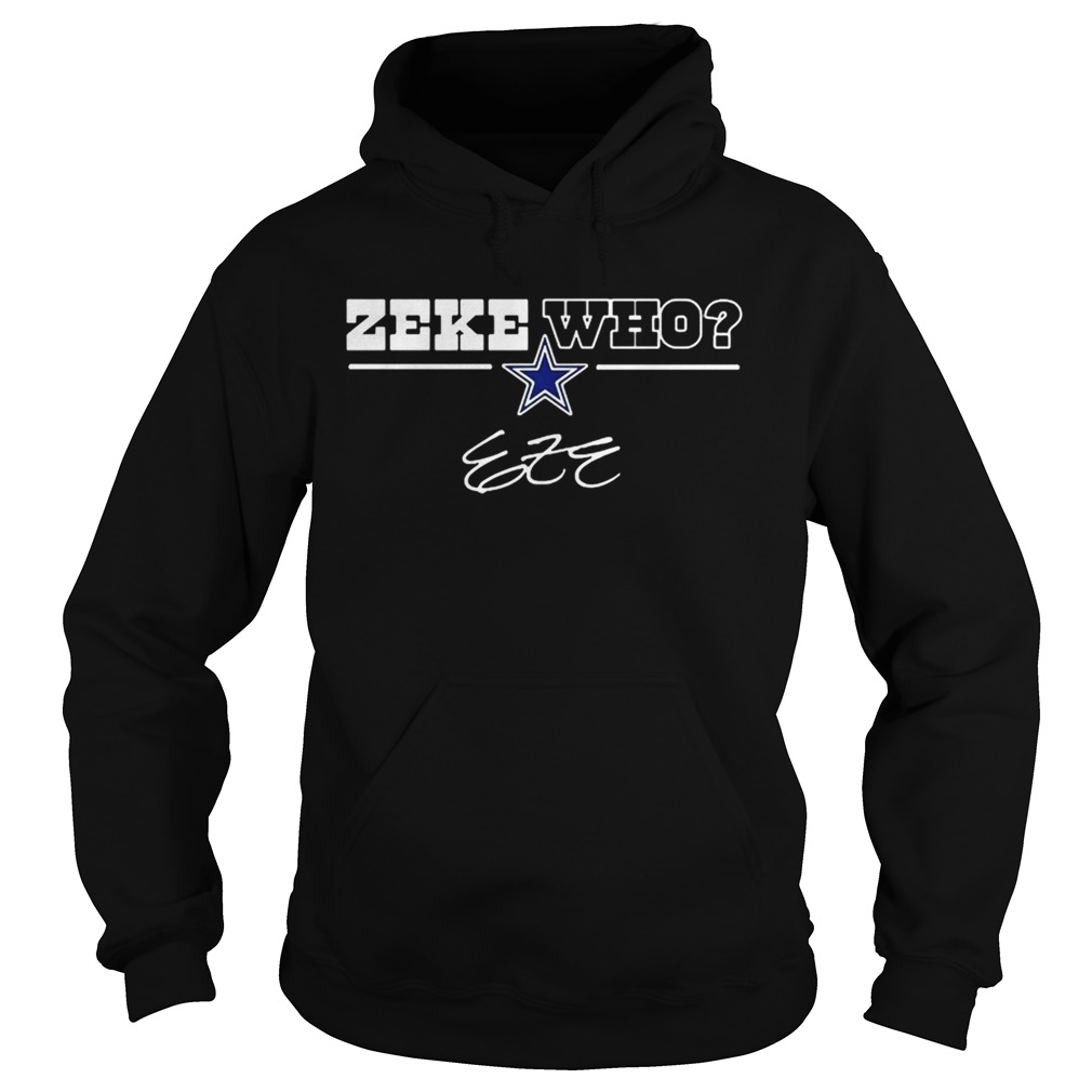 Dallas Cowboys Zeke Who Hoodie