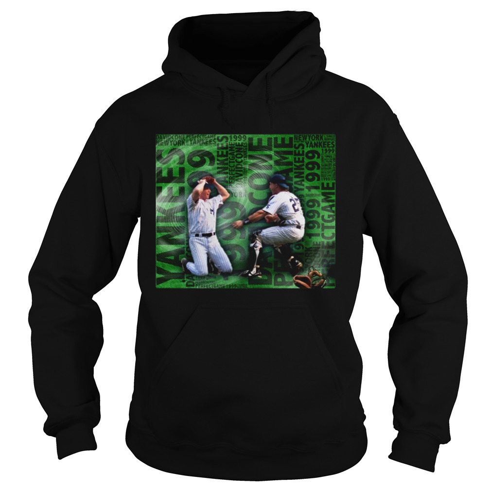 David Cone Yankees Perfect Game 1999 Baseball Hoodie