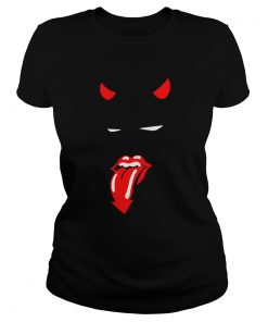 Devil Rolling stones funny Halloween  Classic Ladies