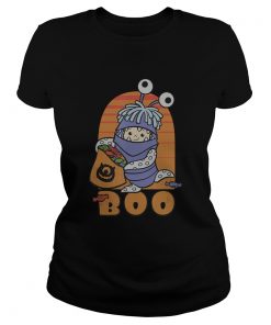 Disney PIXAR Monster Inc BOO Halloween TShirt Classic Ladies