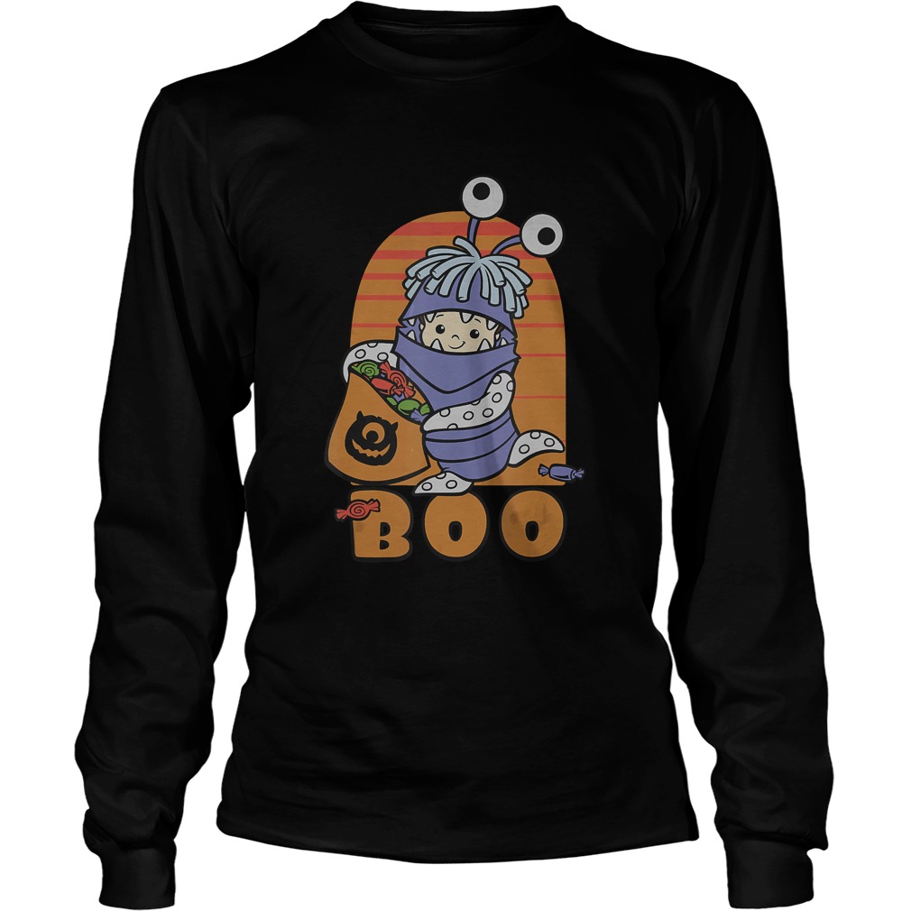 Disney PIXAR Monster Inc BOO Halloween TShirt LongSleeve