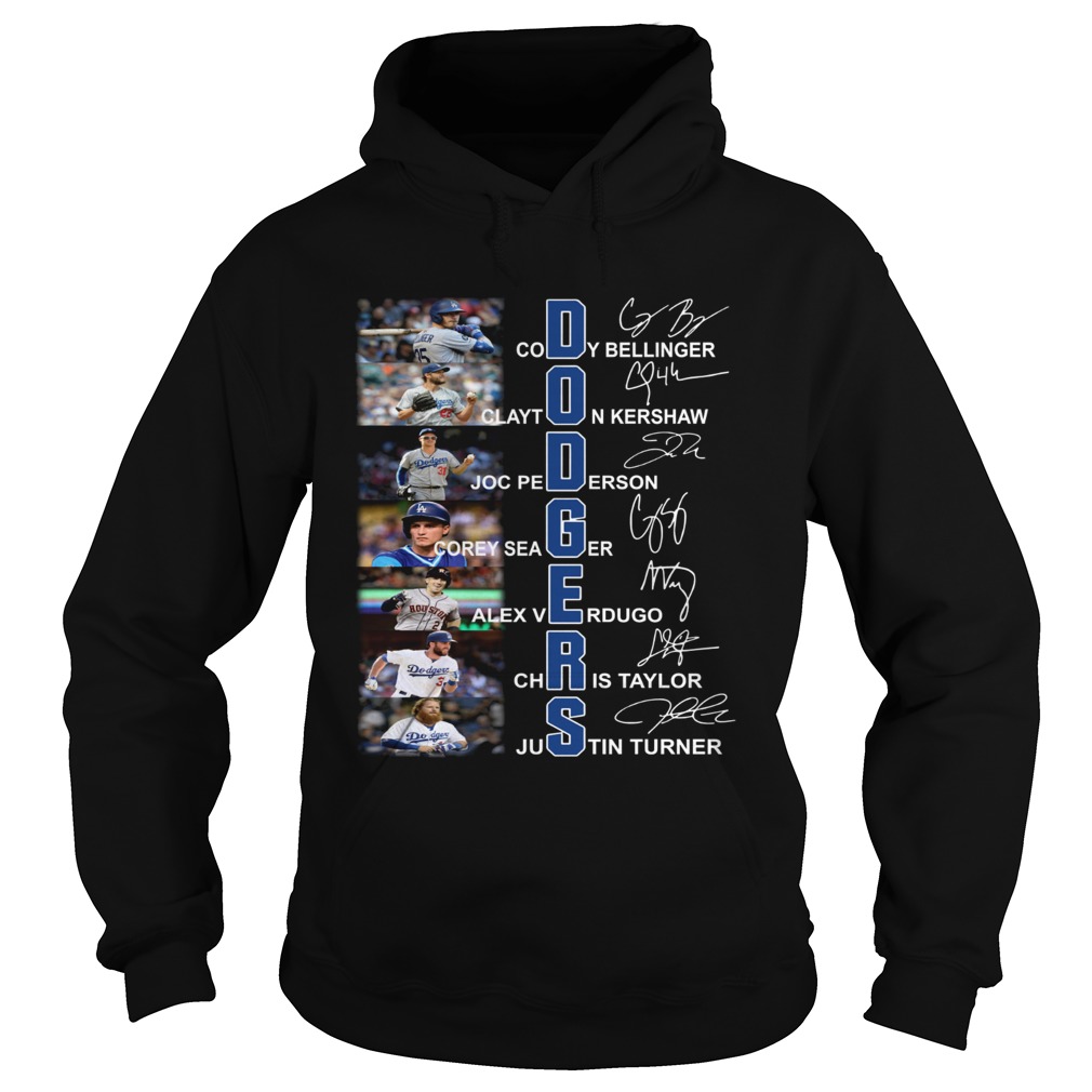 Dodgers all Players signature Hoodie