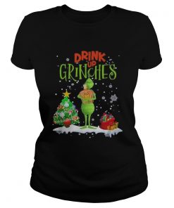 Drink up Grinches Christmas Crown Royal  Classic Ladies