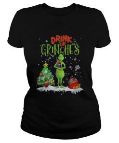 Drink up Grinches Christmas Jack Daniels  Classic Ladies