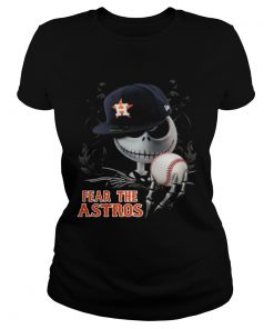 Fear the Astros Jack Skellington Ball Halloween  Classic Ladies