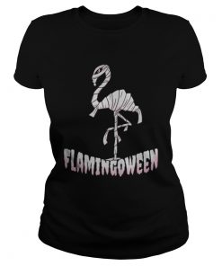 Flamingo Flamingoween Shirt Classic Ladies